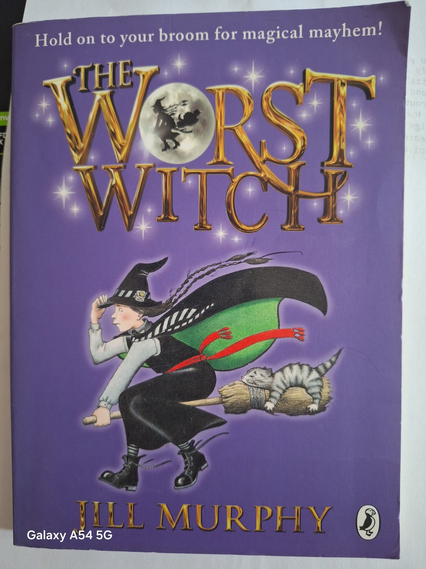 Used Worst Witch books for sale UK featuring the cover of The Worst Witch by Jill Murphy